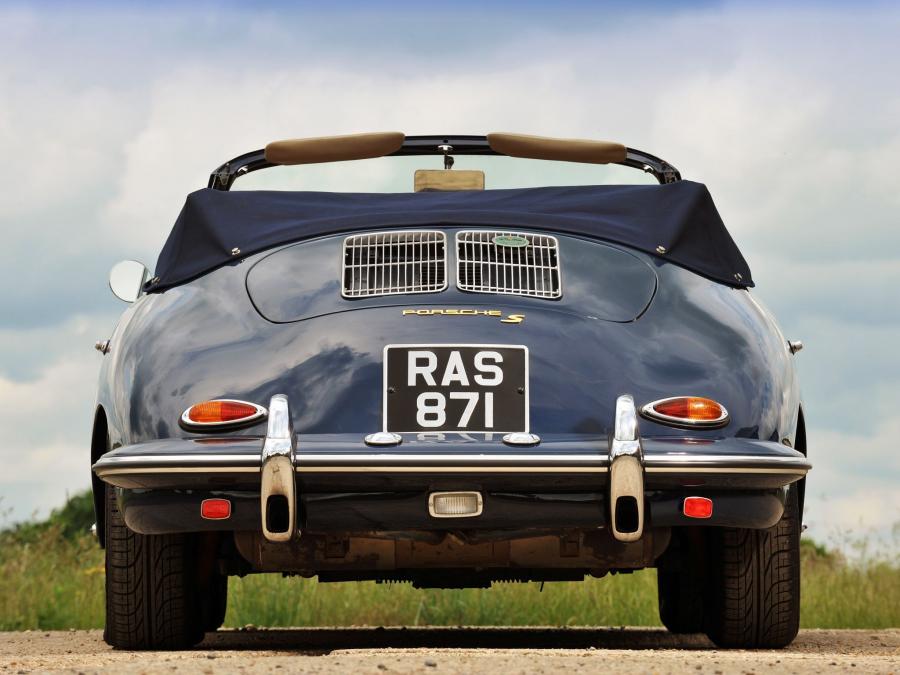  Porsche 356B 1600S Cabriolet by Karmann 1962 года  (фото 5 из 5)